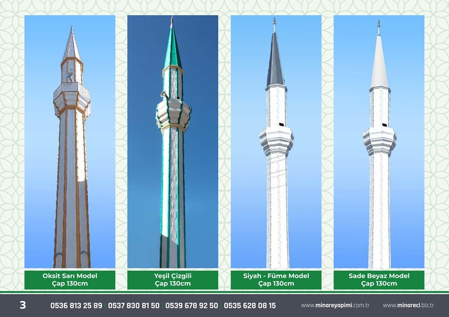 çelik minare yapan firmalar
