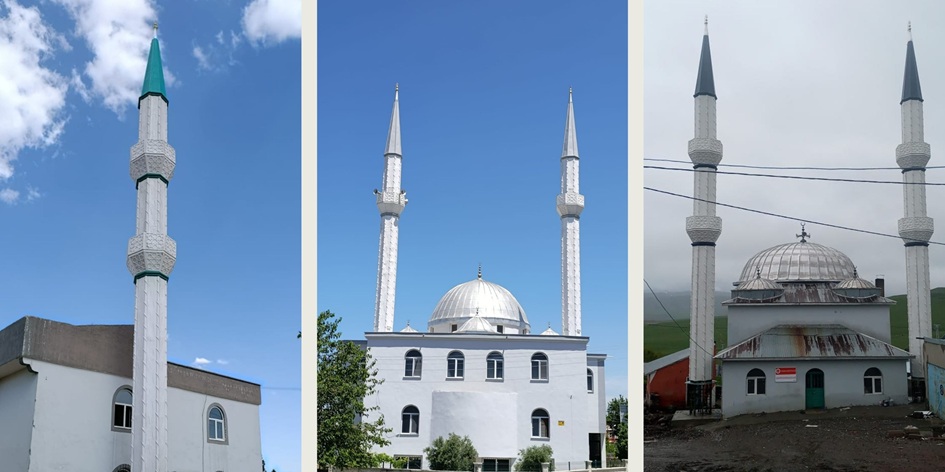 çelik minare, çelik minare yapımı