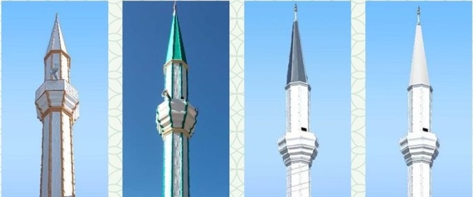 Küçük Çelik Minare Yapımı, Mini Mescit Minaresi